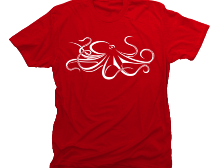 Giant Pacific Octopus T-Shirt Build-A-Shirt (Front   RE) Online now