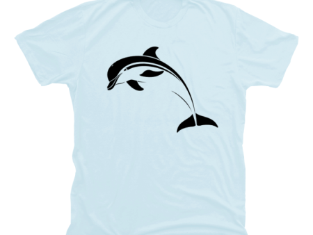 Dolphin T-Shirt Build-A-Shirt (Front   LB) Sale