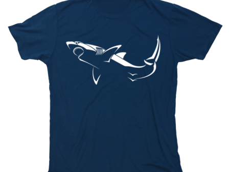 Great White Shark T-Shirt Build-A-Shirt (Front   MN) Online