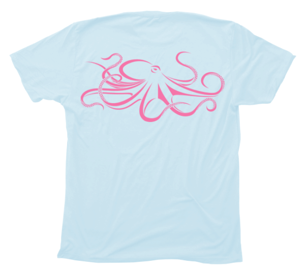 Giant Pacific Octopus T-Shirt Build-A-Shirt (Back   LB) Online