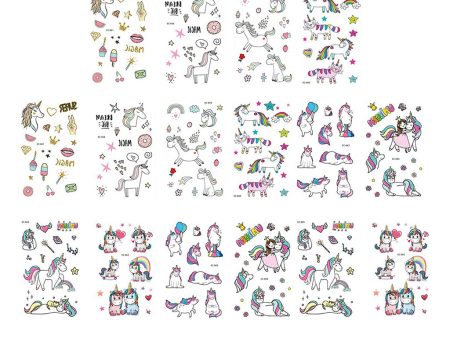 Maxbell 16pcs Animal Horse Temporary Tattoos Kids Body Transfer Stickers Decals Set Sale