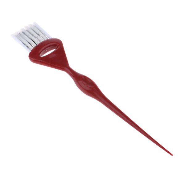 Maxbell Salon Barber Hairdressing Hair Coloring Tool Dye Application Brush Red For Cheap