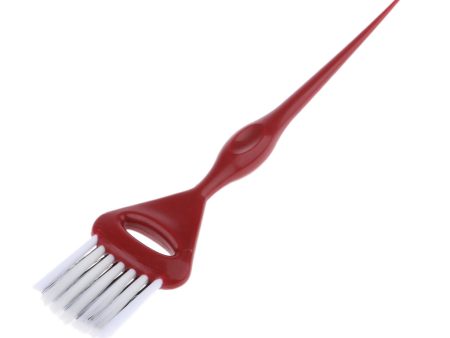 Maxbell Salon Barber Hairdressing Hair Coloring Tool Dye Application Brush Red For Cheap