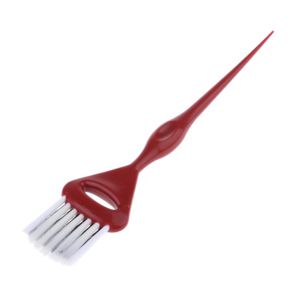 Maxbell Salon Barber Hairdressing Hair Coloring Tool Dye Application Brush Red For Cheap