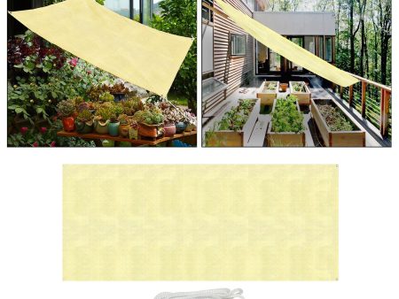 Maxbell Patio Sun Shade Canopy UV Block Outdoor Cover for Backyard Garden Playground 4x1.6m Cheap