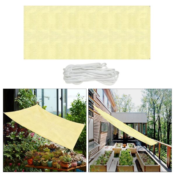 Maxbell Patio Sun Shade Canopy UV Block Outdoor Cover for Backyard Garden Playground 4x1.6m Cheap